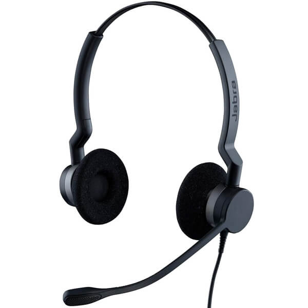 Jabra BIZ 2300 Duo USB PC Headset Refurbished Headset Store